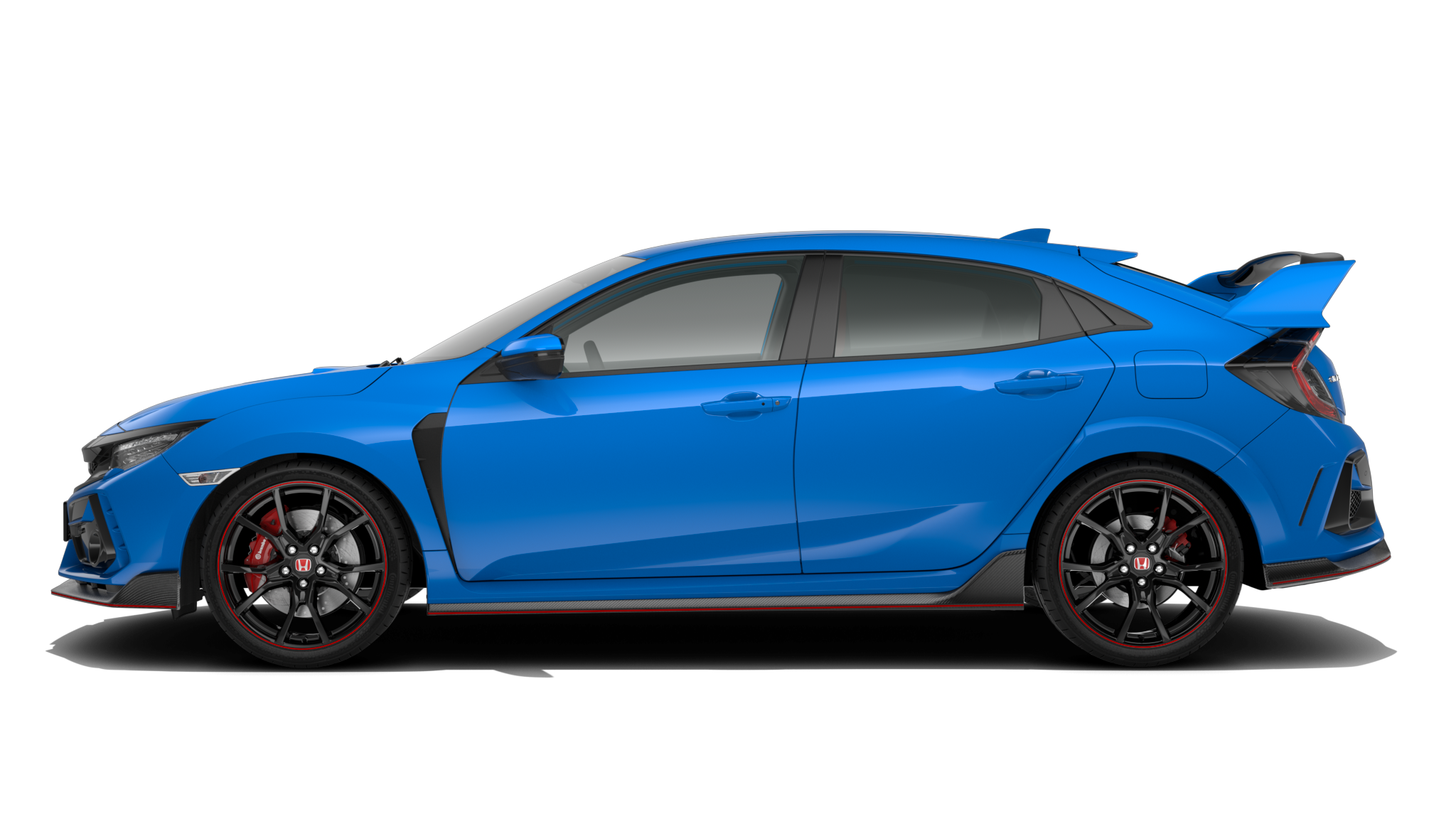 Bočný pohľad na model Type R GT