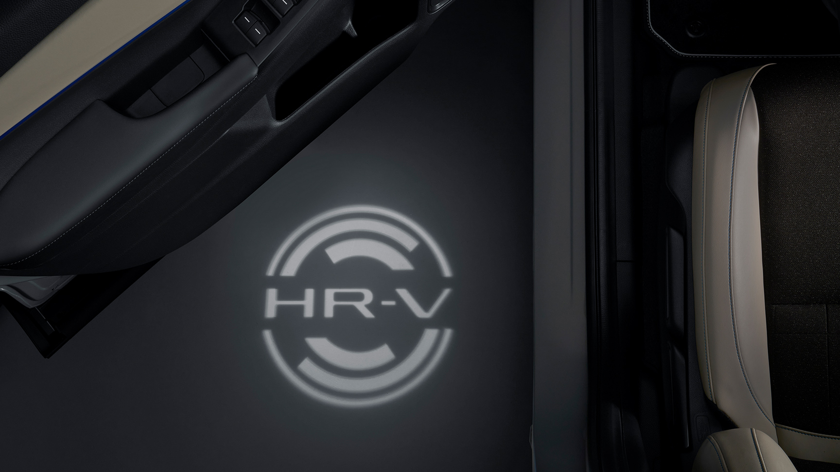 Svetelná projekcia označenia Honda HR-V