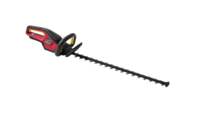 3/4 right facing hedgetrimmer.