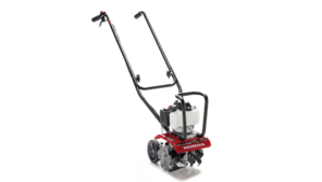 3/4 pohľad sprava na mikrokultivátor.