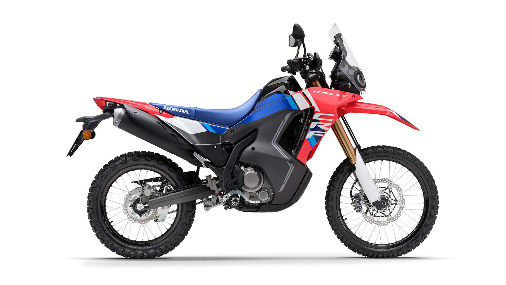 Bočný pohľad na model CRF300 Rally