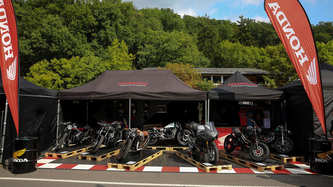 Honda na podujat&iacute; Glemseck 101 v roku 2017