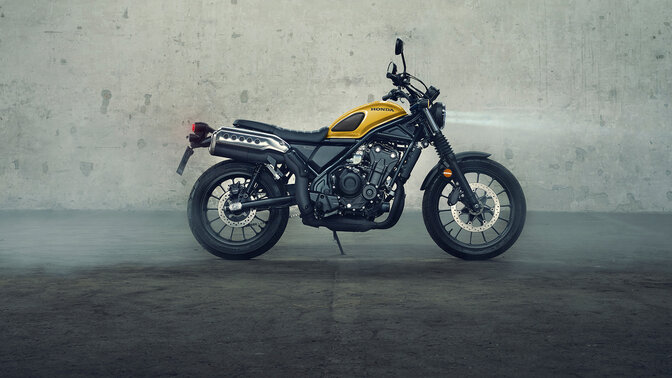 Detail modelu Honda CL500.